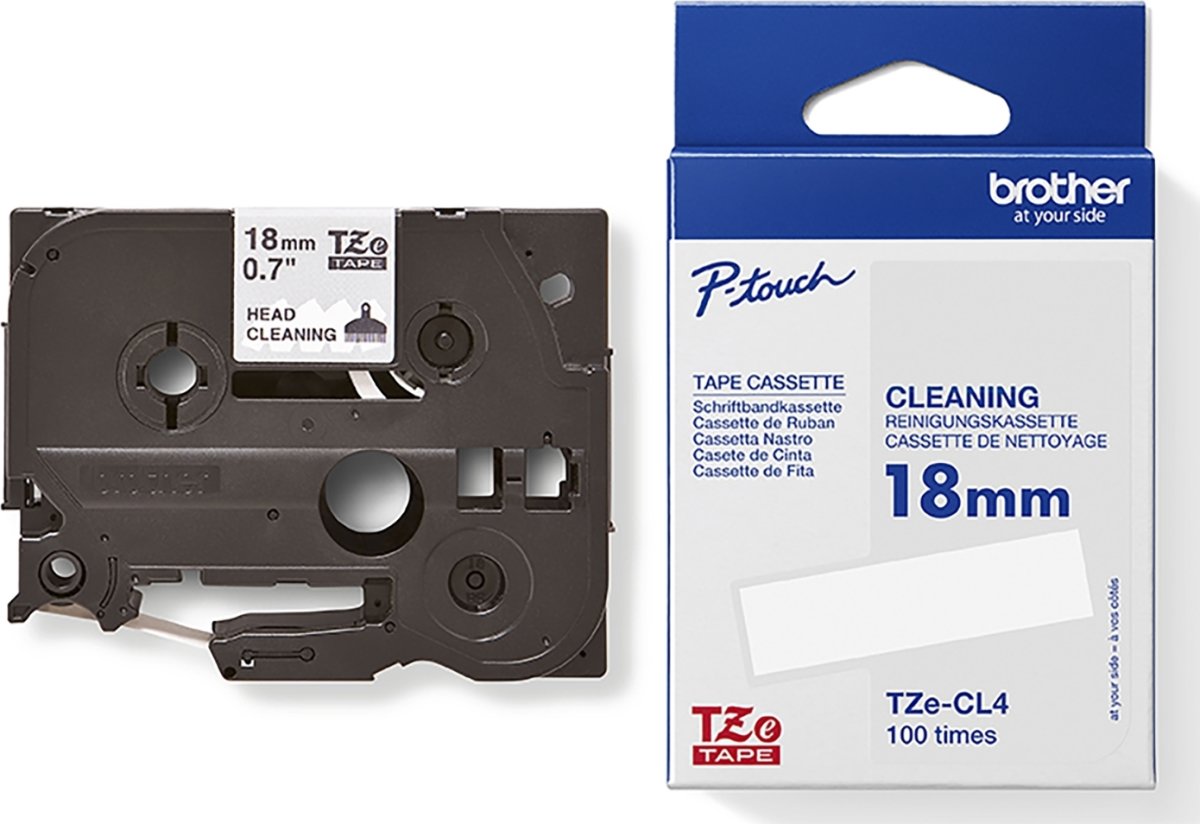 Brother TZe-CL4 rensetape til printerhoved, 18mm