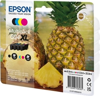 Epson T604XL Blækpatroner, sampak, XL