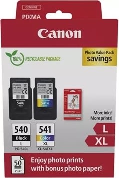 Canon PG-540/CL-541XL Blækpatroner, sampak