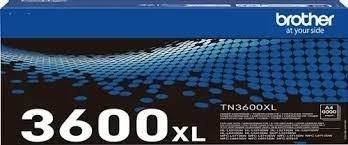 Brother TN3600XL Lasertoner, sort, 6.000 sider
