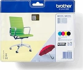 Brother LC229XLVALBP Blækpatroner, sampak, 6k