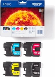 Brother LC980VALBP Blækpatroner, sampak