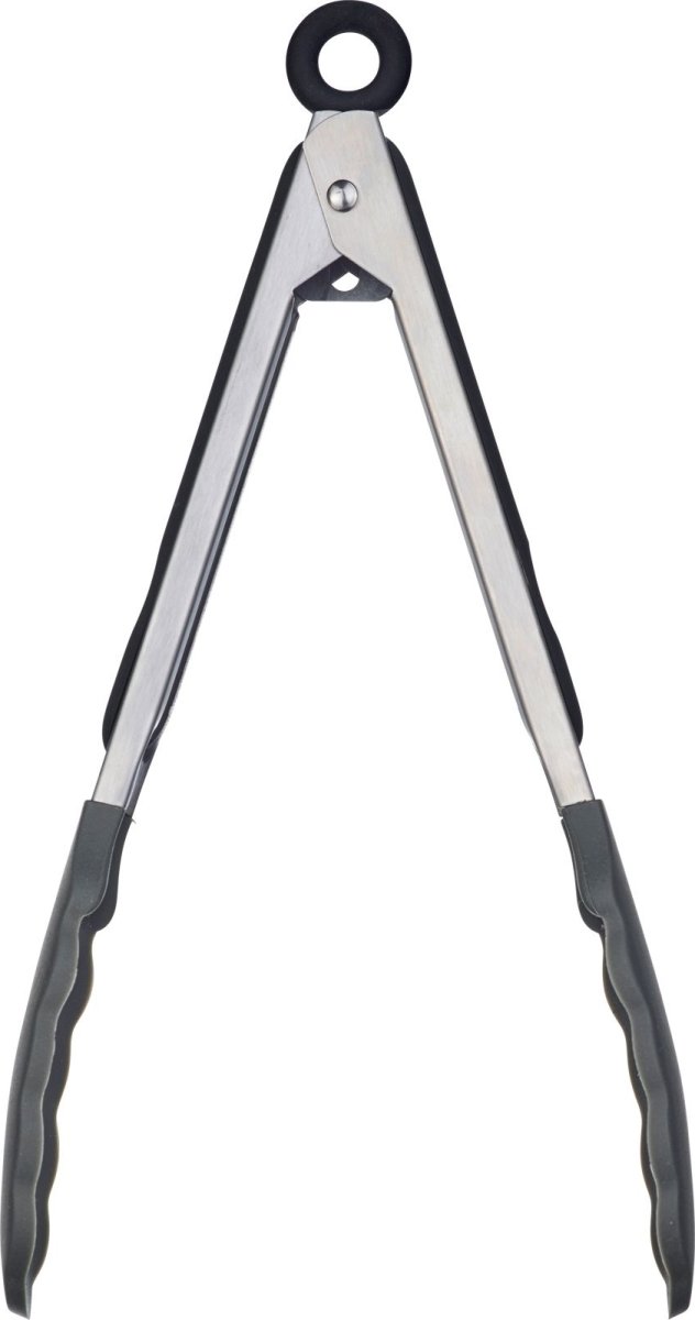 Westmark madtang med lås, 27 cm, stål/silikone