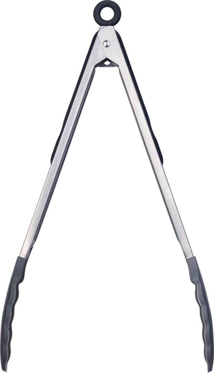 Westmark madtang med lås, 34 cm, stål/silikone