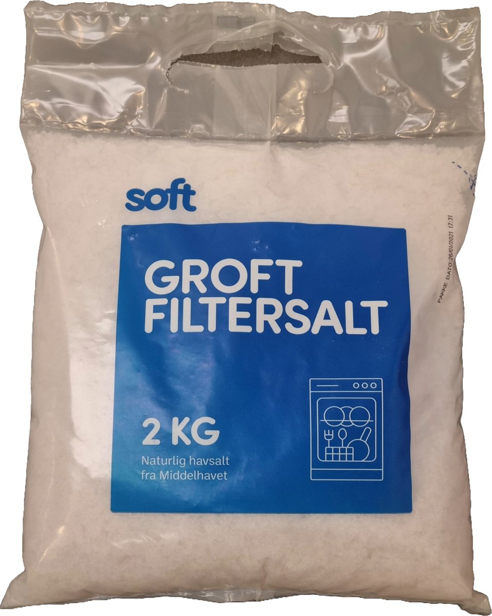 Filtersalt til maskinopvask, grov
