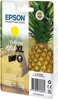 Epson T604XL Blækpatroner, gul, XL