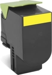 Lexmark CS510 Lasertoner, gul, 4.000 sider