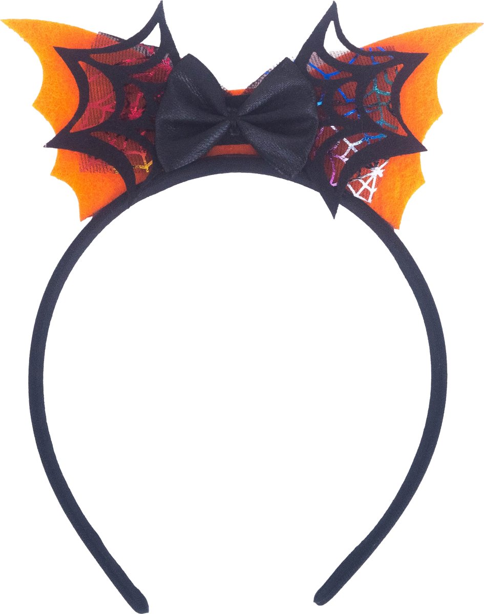 Halloween Hårbøjle m. Sløjfe