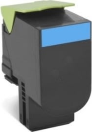 Lexmark CS510 Lasertoner, cyan, 4.000 sider