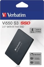 Verbatim Vi550 S3 SSD harddisk 2.5”  7mm 4TB
