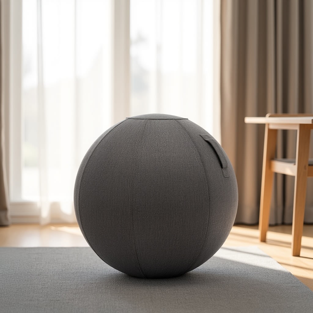 Lux balancebold 65 cm, Grå