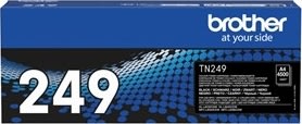 Brother TN249BK Lasertoner, sort, 4.500 sider