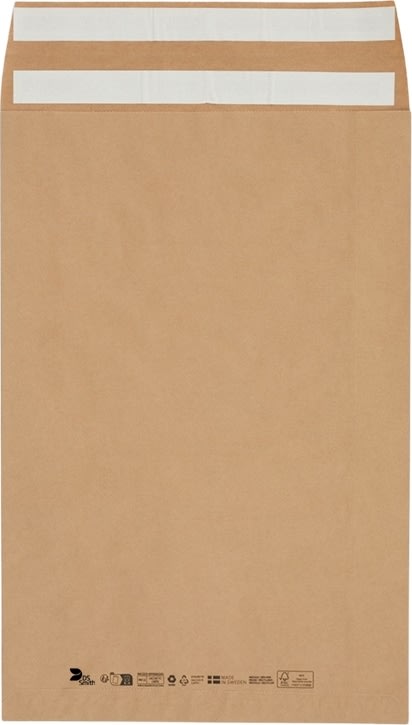 Forsendelsespose papir 380 x 570 mm 110 gr.