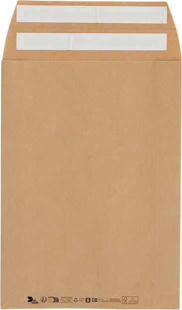 Forsendelsespose papir 300 x 420 mm 90 gr.