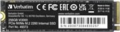 Verbatim Vi3000 Internal SSD harddisk, 256GB