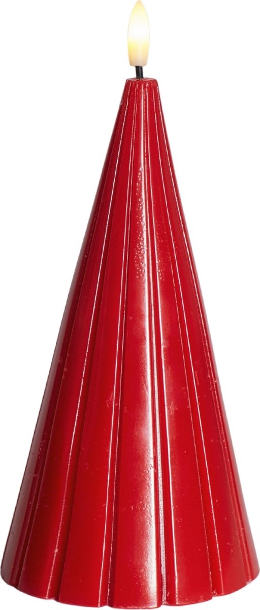 Sirius Laura LED Træ, Rød, 20 cm
