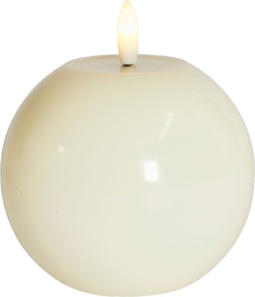 Sirius Sille Kugle LED, Ivory, Ø10 cm