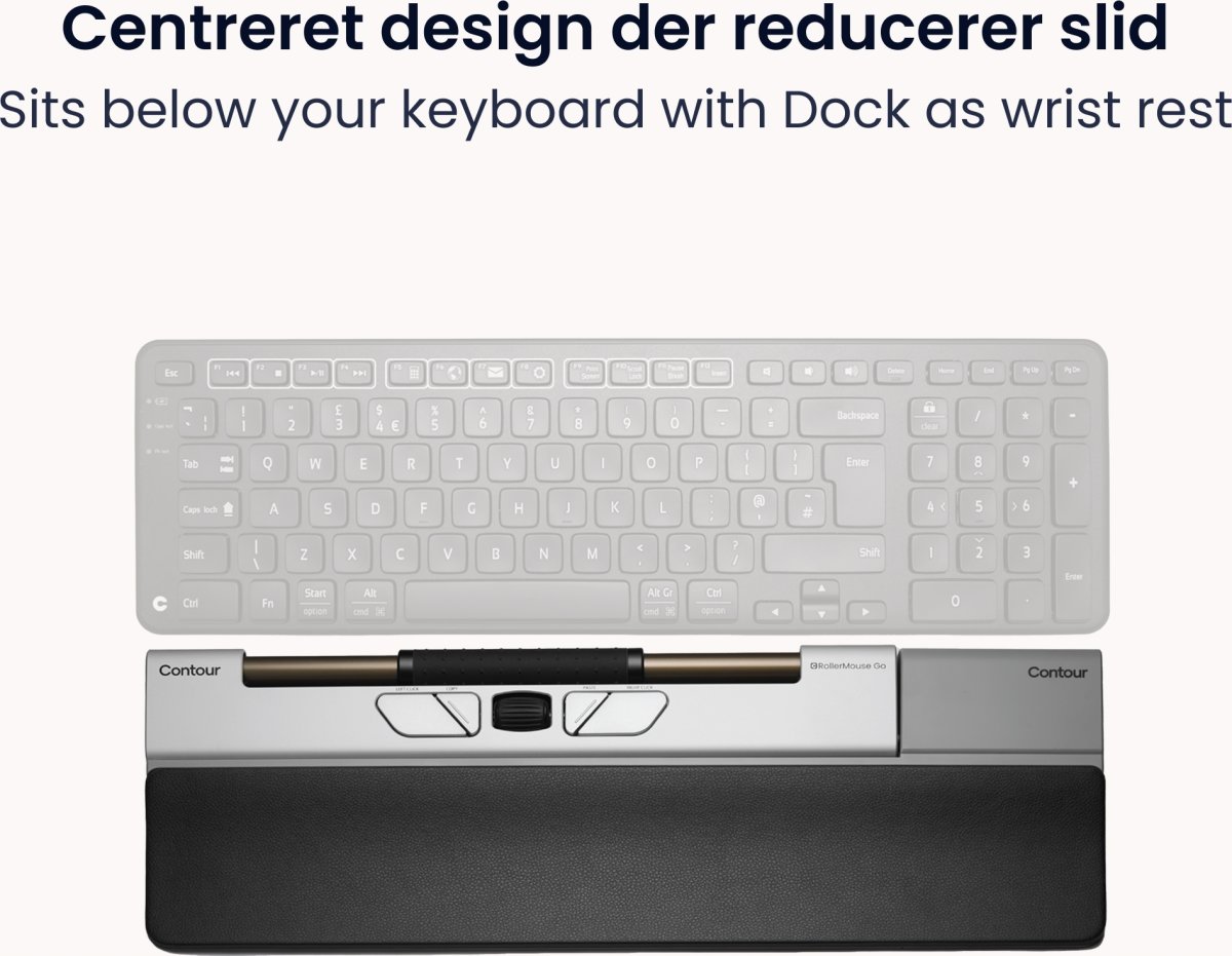 Contour RollerMouse Go Dock