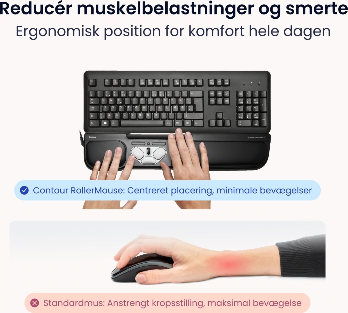 Contour RollerMouse Pro3, sort