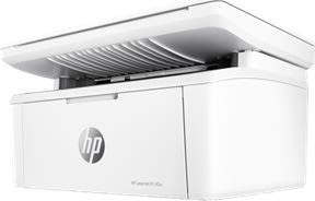 HP LaserJet MFP M140w Laserprinter, sort/hvid