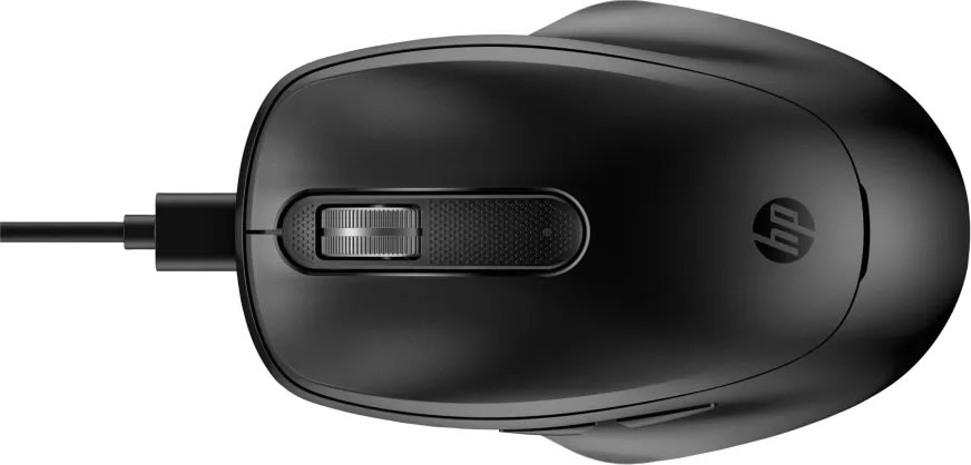HP 515 trådløst genopladelig mus, sort