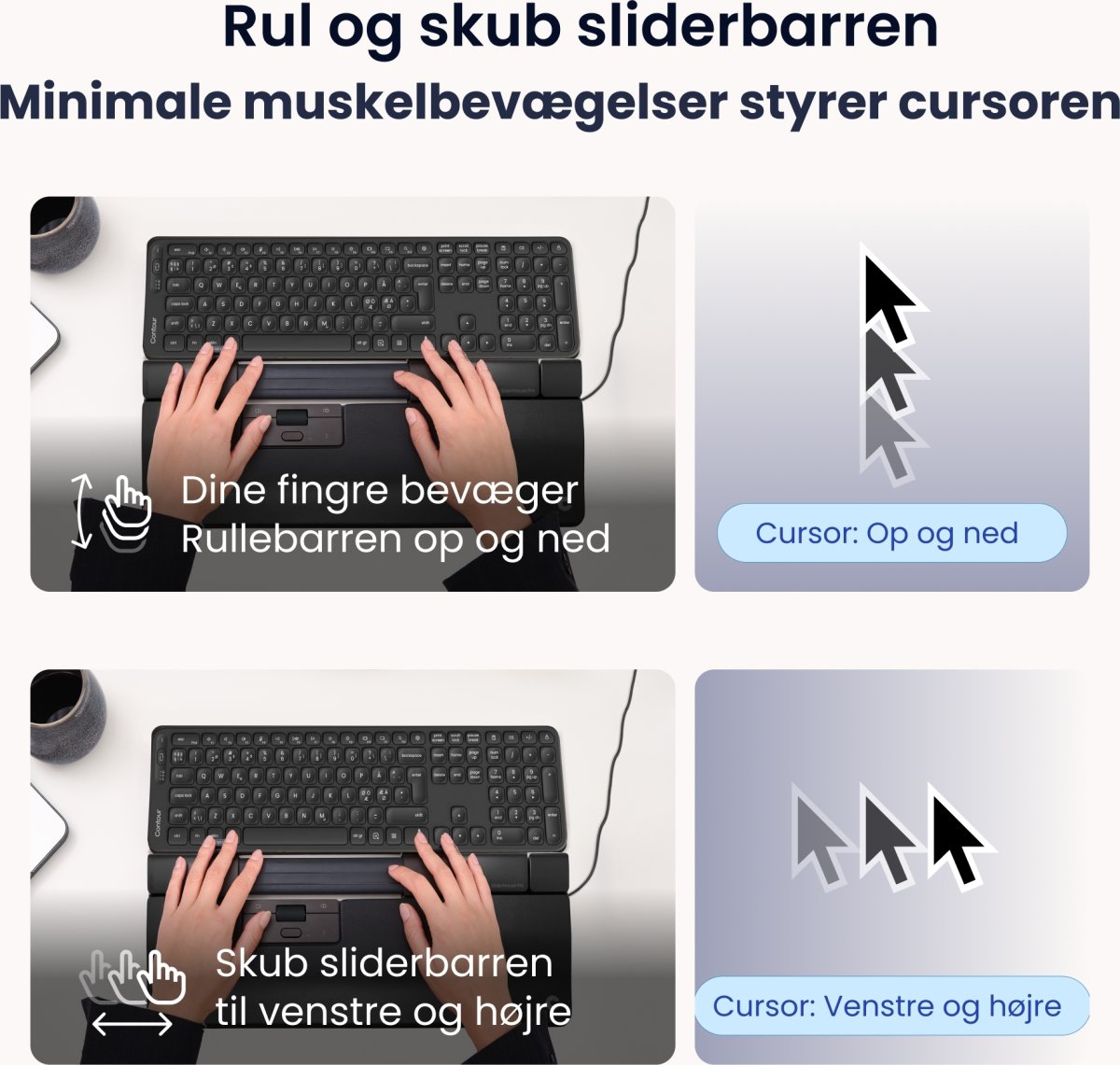 Contour SliderMouse Pro Wired Extended WR, læder