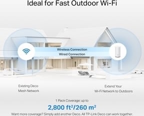 TP-Link BE5000 udenfor Mesh WiFi 7 Router