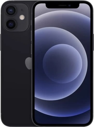 Brugt Apple iPhone 12 Mini 256GB (Sort) - Grade B