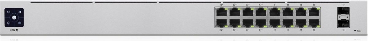 Ubiquiti UniFi 16-Port PoE Switch, 42W