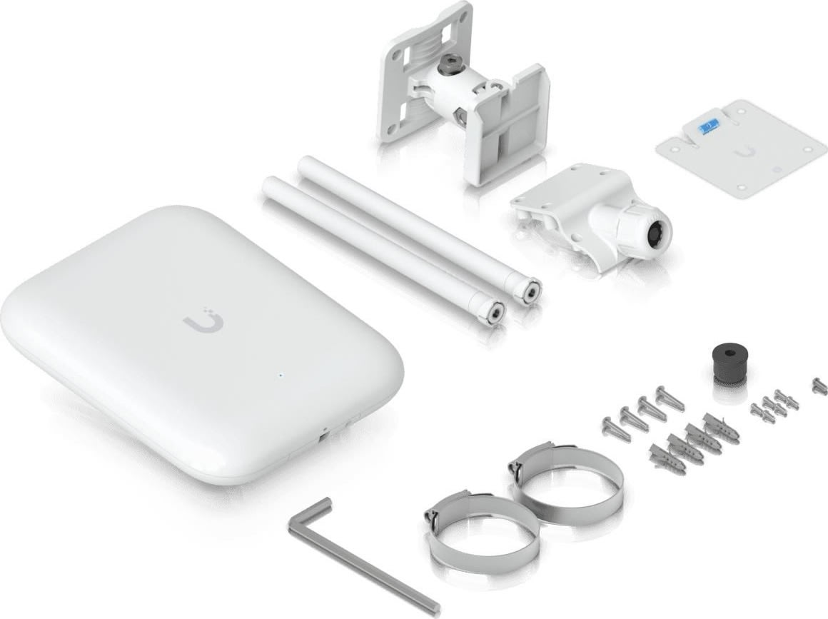 Ubiquiti UniFi U7 Pro Outdoor Access Point, hvid