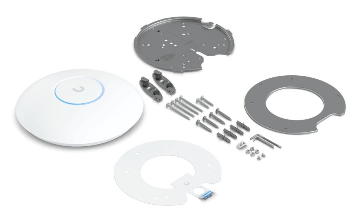 Ubiquiti UniFi U7 Pro Access Point, WiFi 7, hvid