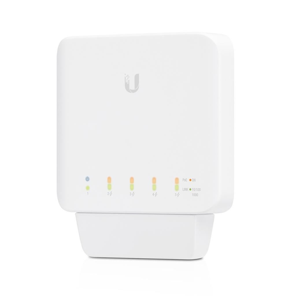 Ubiquiti UniFi USW-Flex, 5-port, 46W, 3-pak, hvid