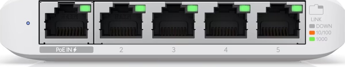 Ubiquiti UniFi Flex Mini Switch, 5-pak, hvid