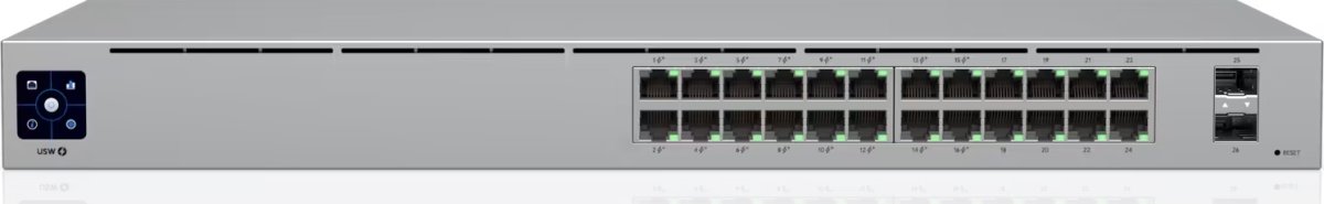 Ubiquiti UniFi 24-Port PoE Switch, 95W, grå