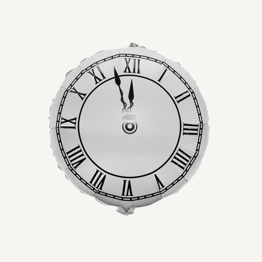 Folieballon, nytårsur