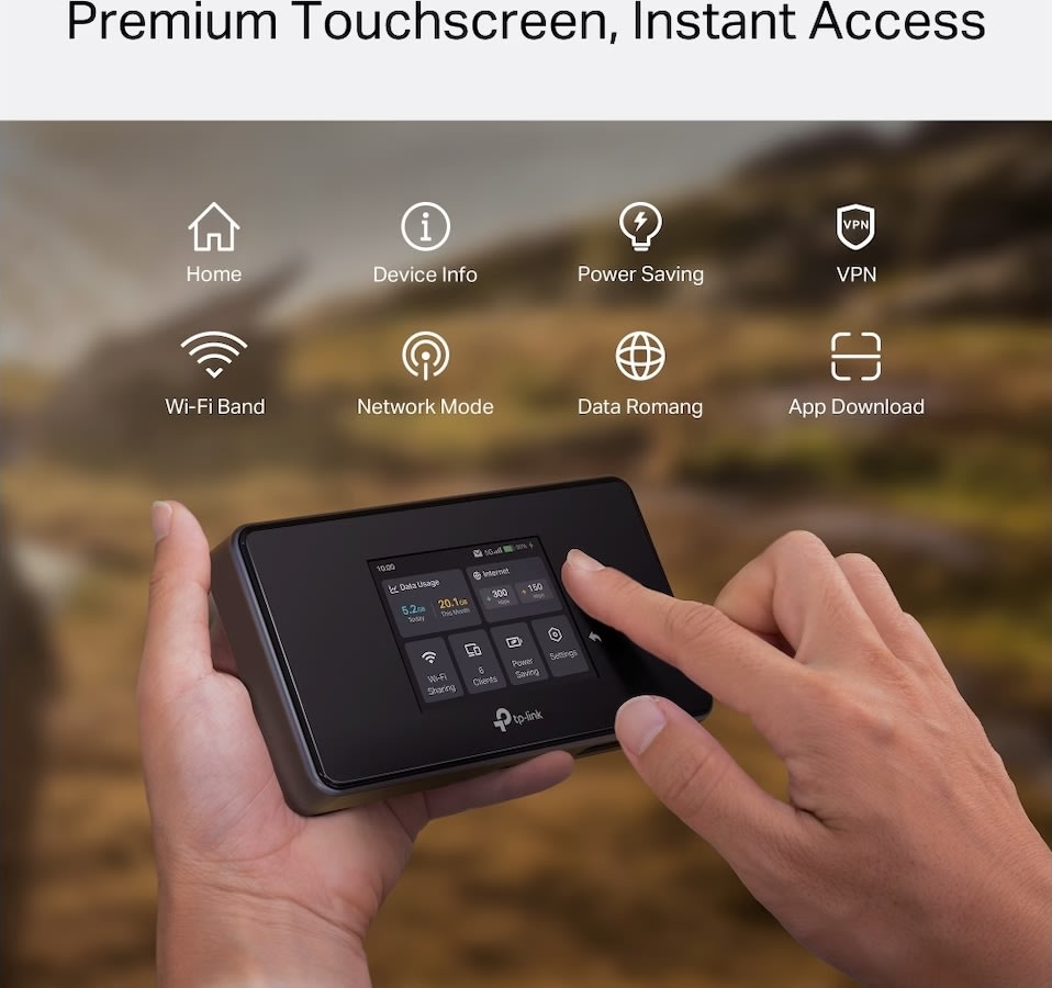 TP-LINK 5G WiFi mobil router