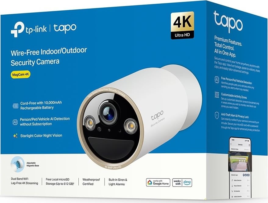 TP-Link Tapo C460 sikkerhedskamera Udendørs