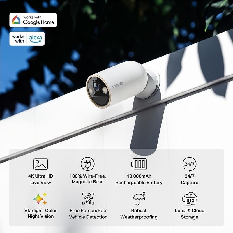 TP-Link Tapo C460 sikkerhedskamera Udendørs