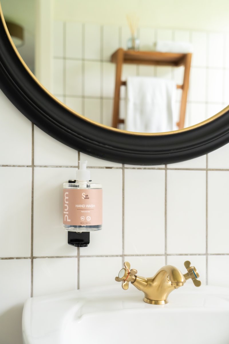 Plum Soft Sense Håndsæbe | Parfumefri | 500 ml