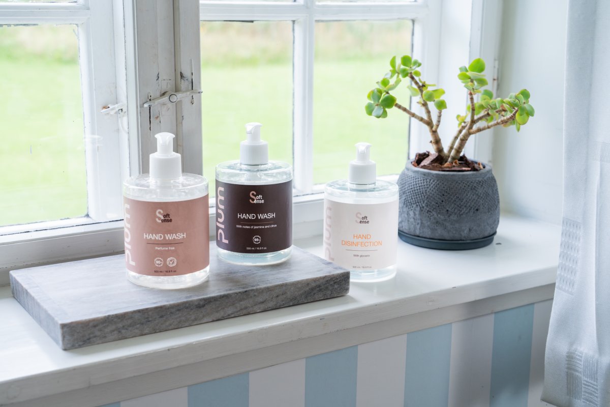 Plum Soft Sense Håndsæbe | Citrus/Jasmin | 500 ml