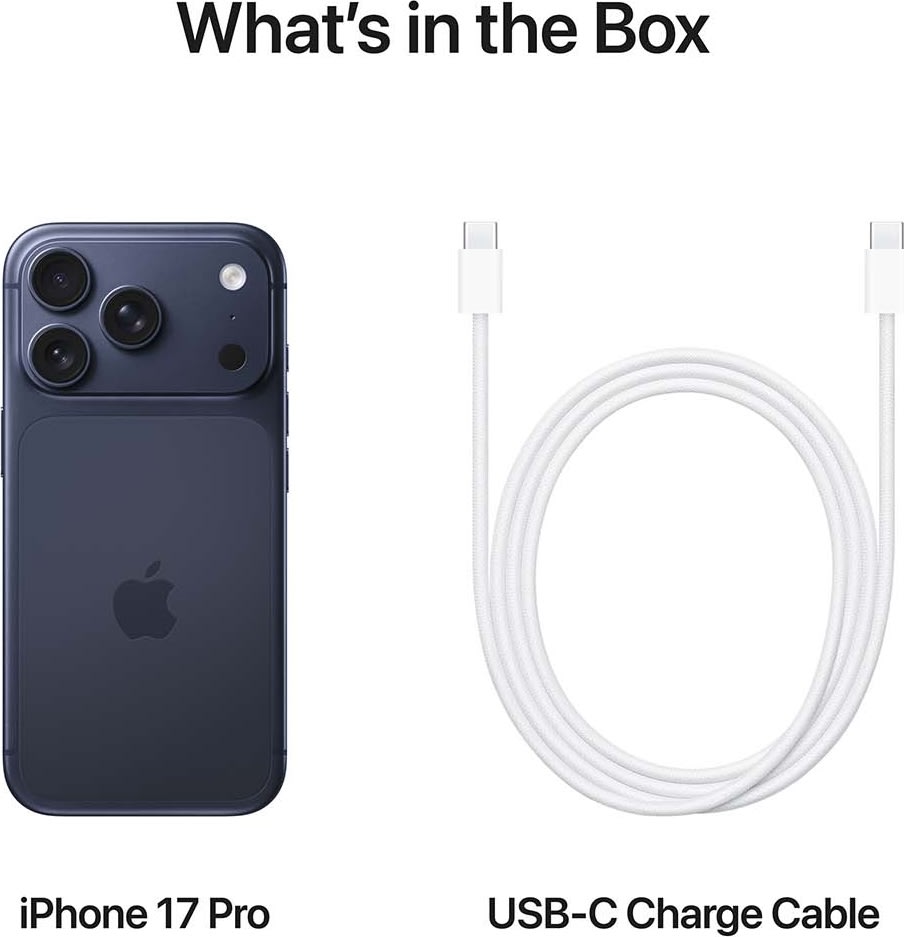 Apple iPhone 17 Pro, 512GB, dybblå