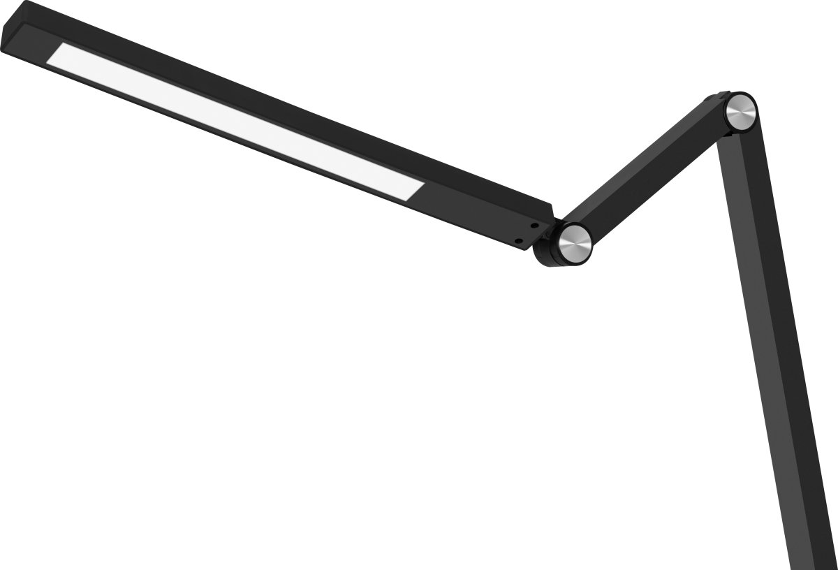 Cascade LED-skrivebordslampe, sort