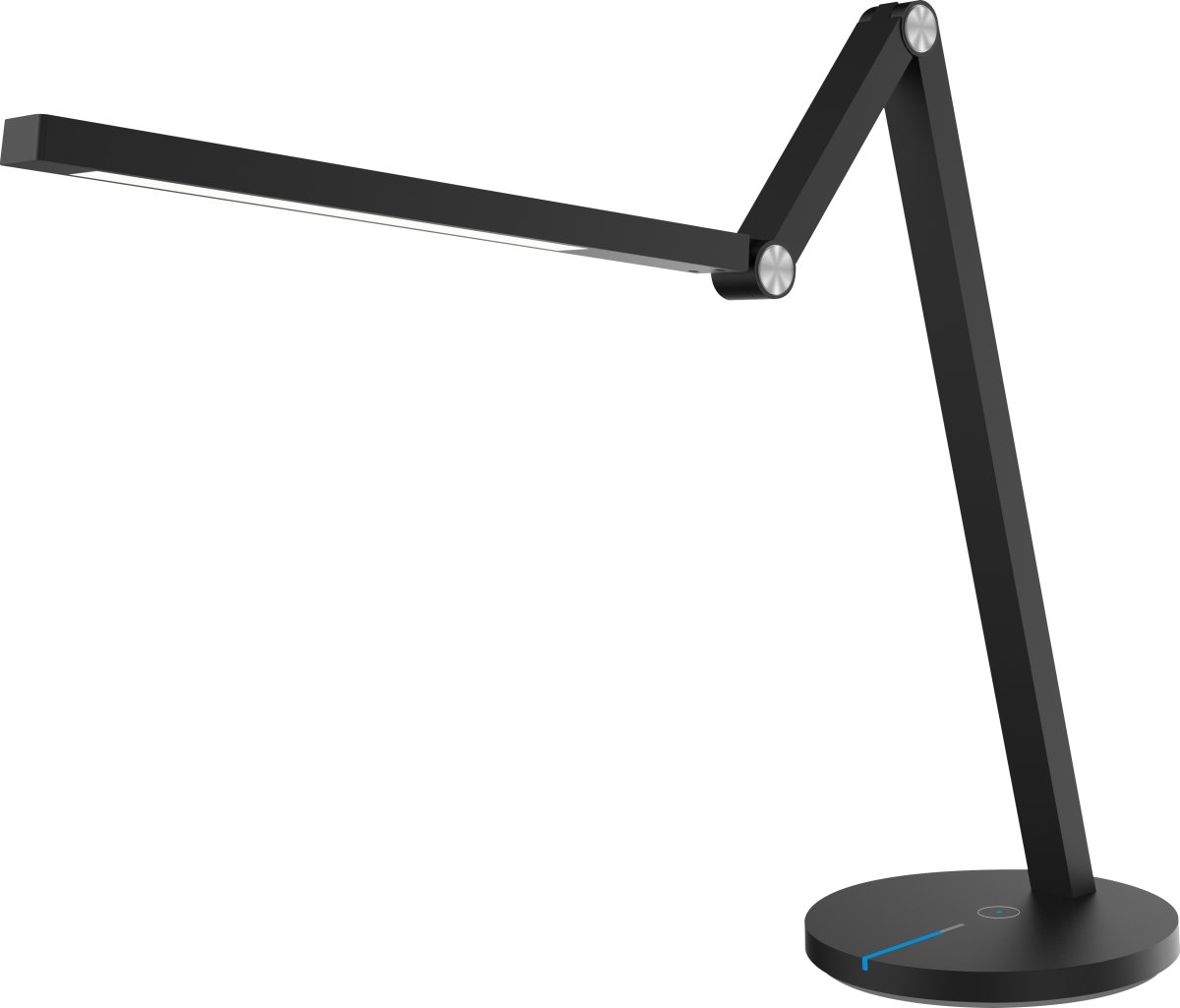 Cascade LED-skrivebordslampe, sort