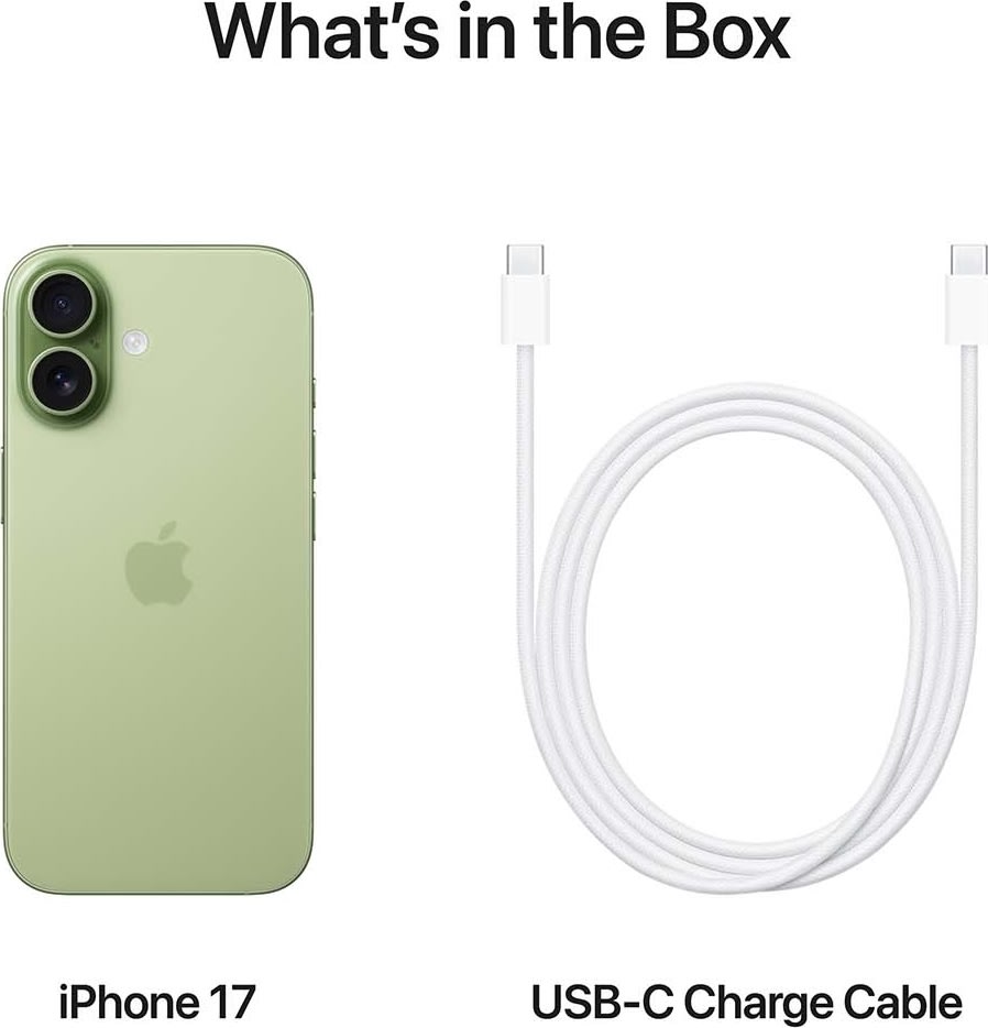 Apple iPhone 17, 512GB, salviegrøn