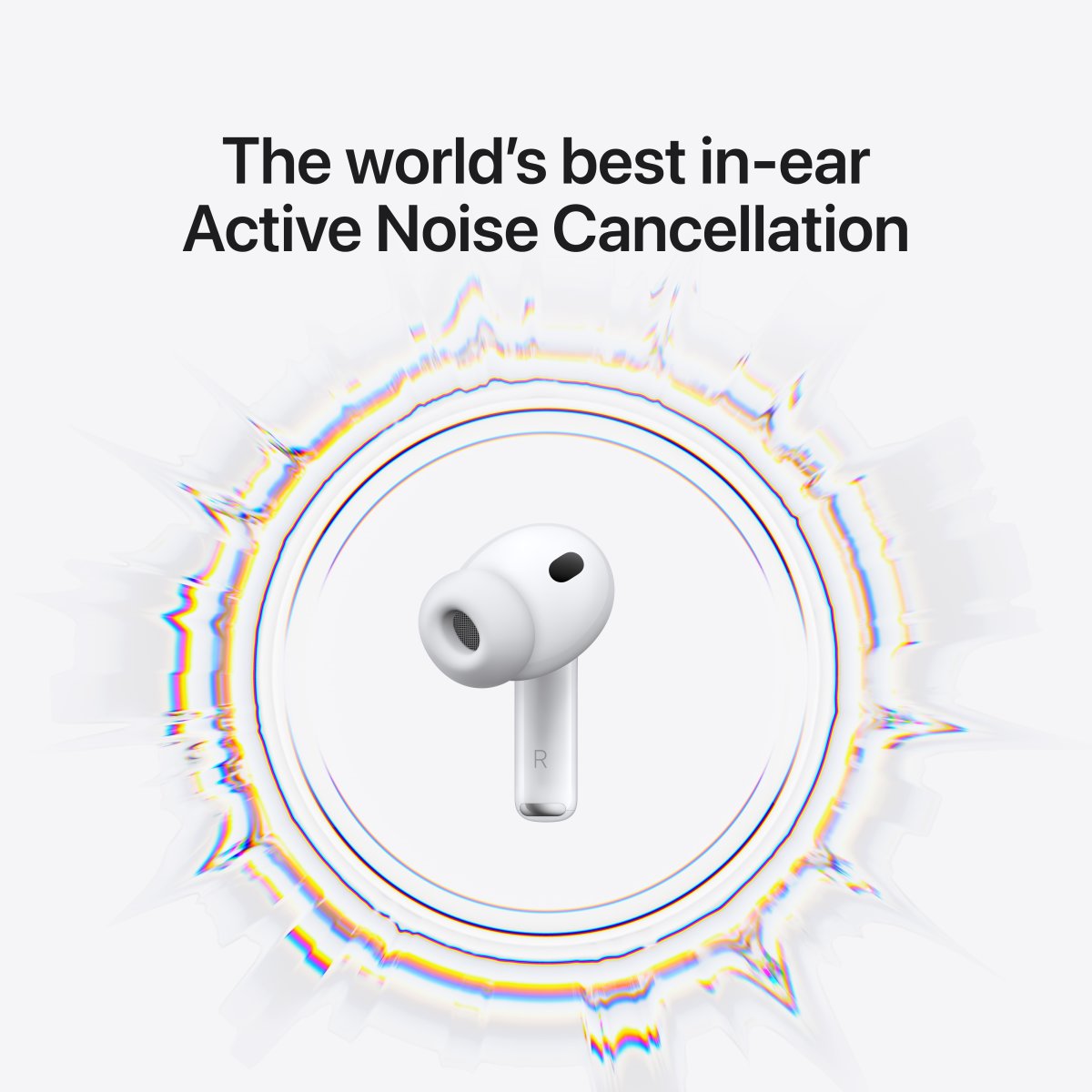 Apple AirPods Pro (3 gen) 2025 høretelefoner, hvid