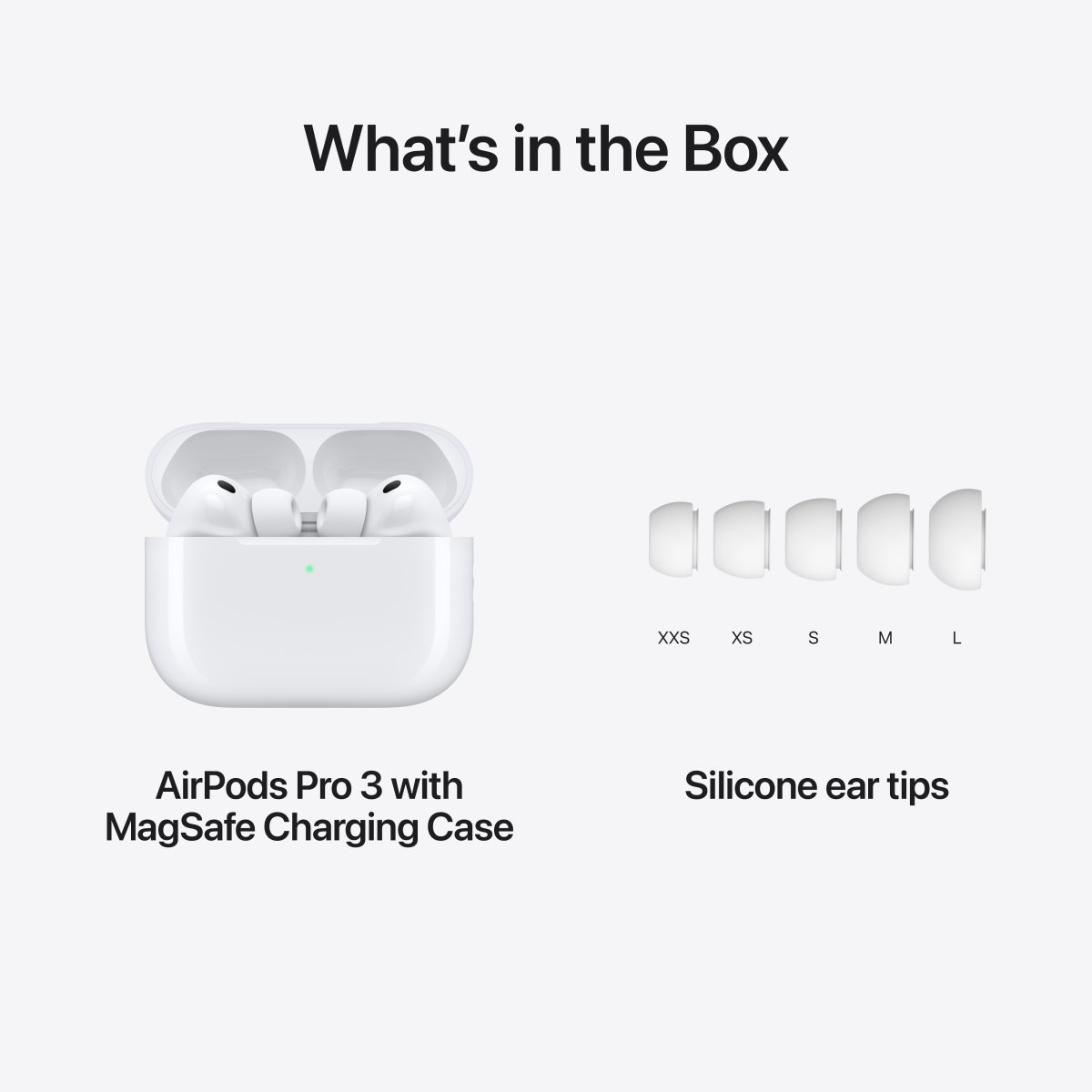 Apple AirPods Pro (3 gen) 2025 høretelefoner, hvid