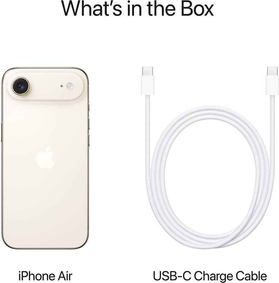 Apple iPhone Air, 256GB, lyst guld