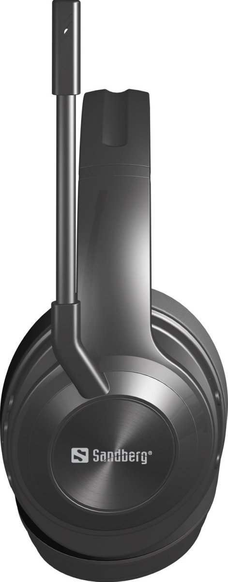 Sandberg bluetooth ANC+ENC Pro headset, sort