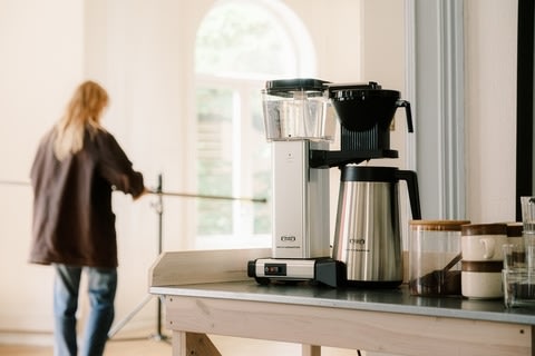 Moccamaster Automatic Thermo Kaffemaskine, sølv