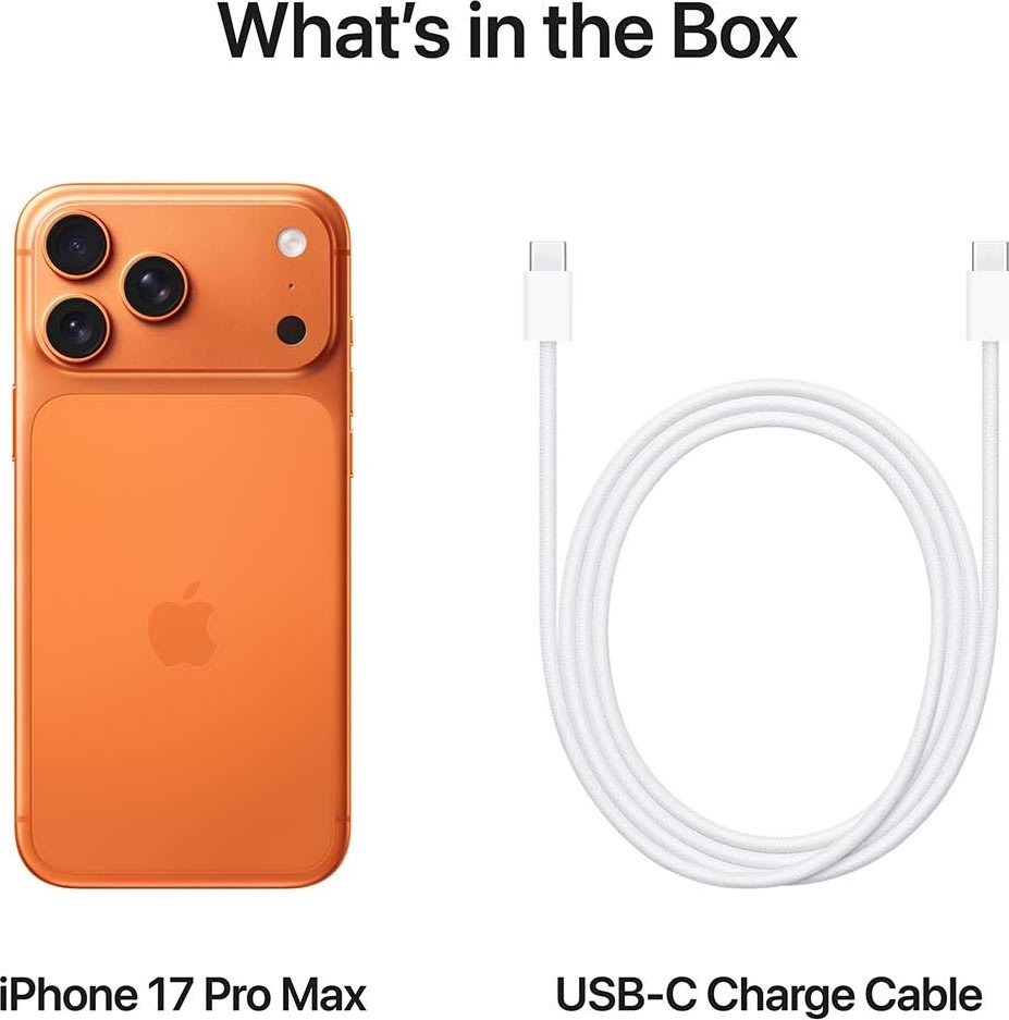 Apple iPhone 17 Pro Max, 2TB, kosmisk orange